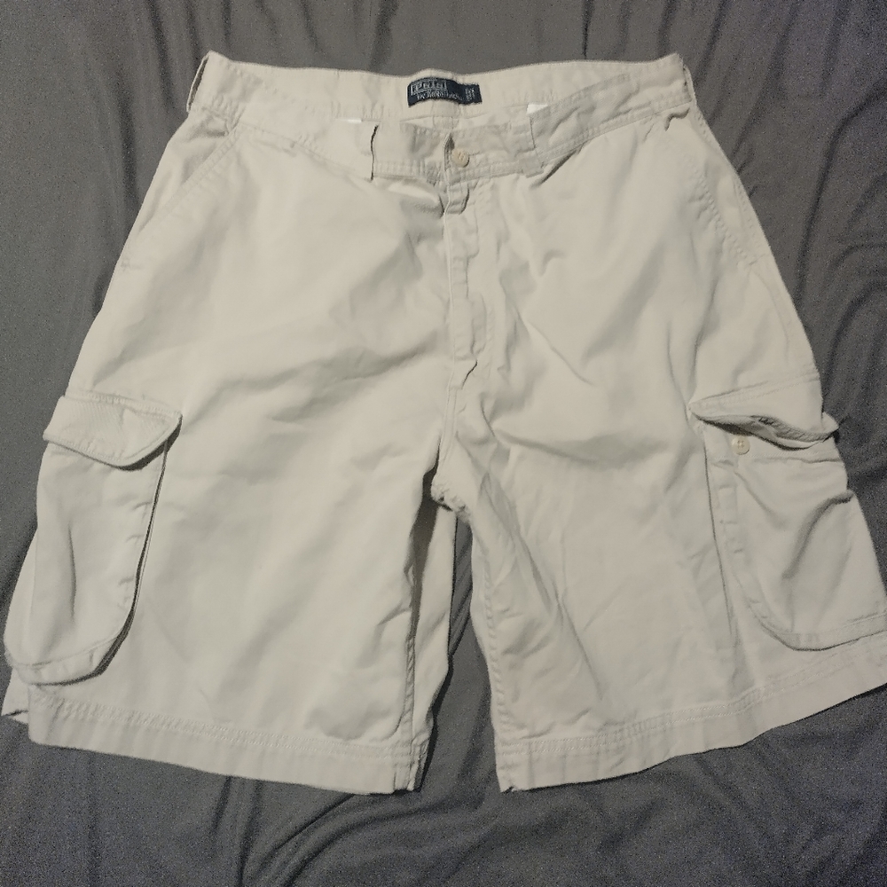 Polo Ralph Lauren beige Chino cargo shorts 38